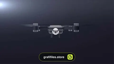 پروژه فاینال کات پرو لوگو Drone Logo Reveal