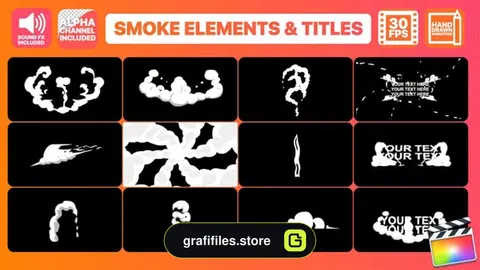 پروژه آماده فاینال کات دود کارتونی