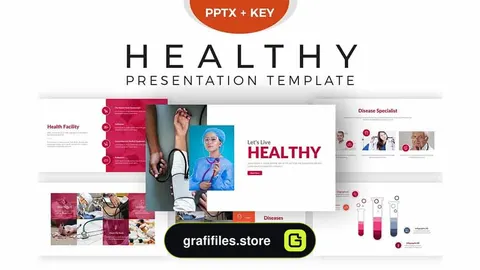 قالب آماده Keynote و پاورپوینت پرزنتیشن سلامت