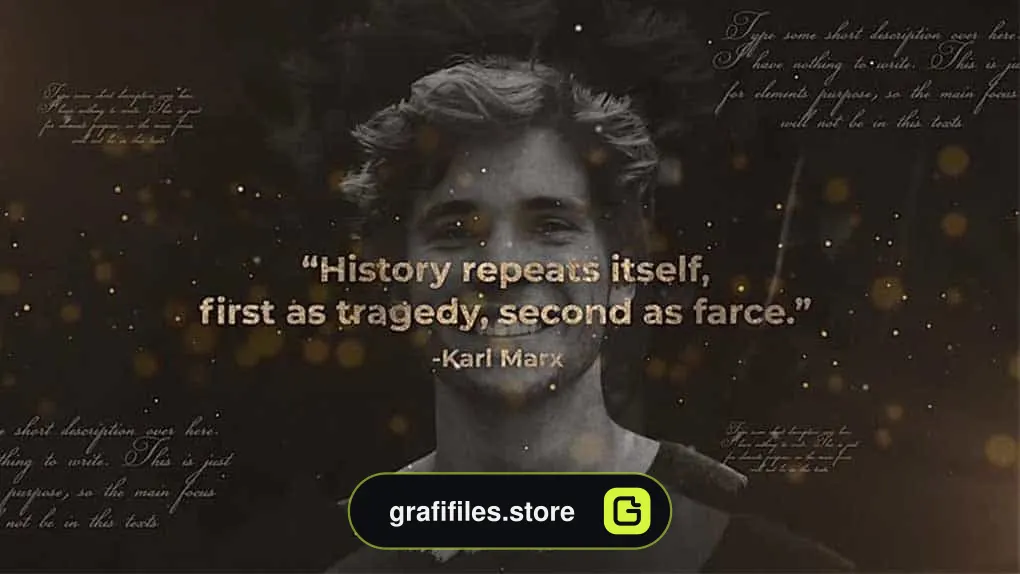 پروژه فاینال کات پرو نقل قول History Quotes