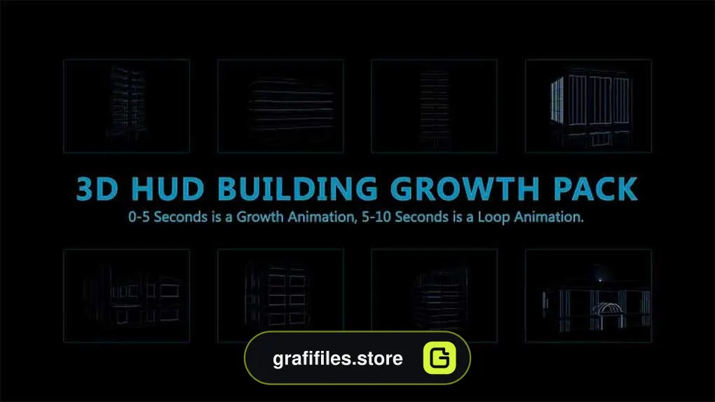 فوتیج HUD Building Pack 01