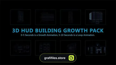 فوتیج HUD Building Pack 01