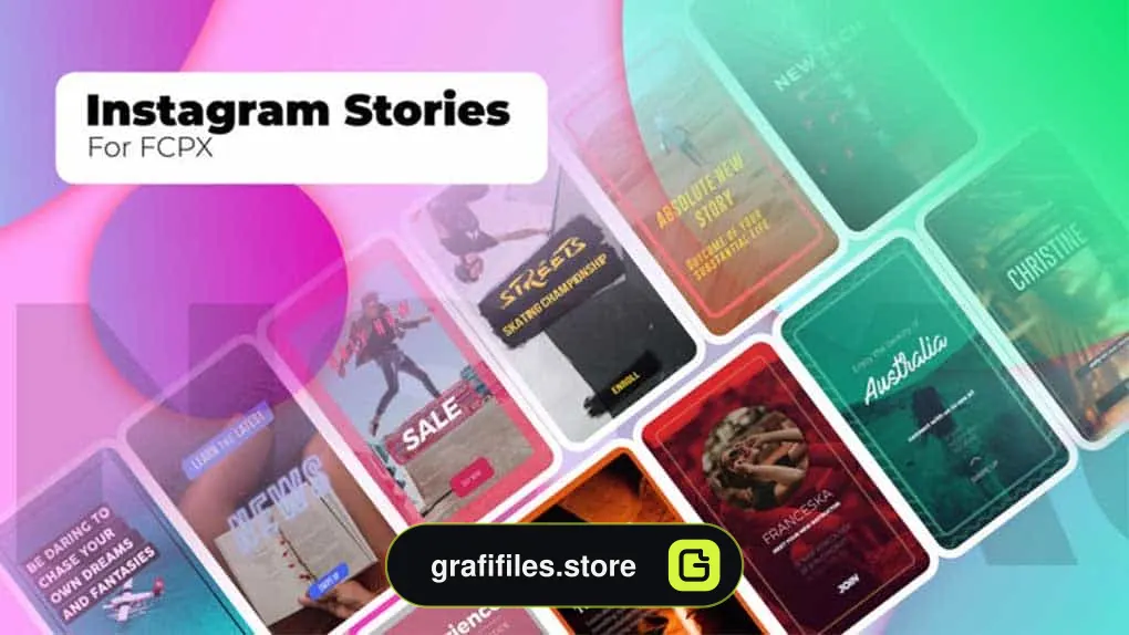 پروژه فاینال کات استوری اینستاگرام Instagram Stories