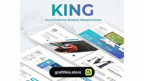 قالب پاورپوینت King Business Powerpoint Template