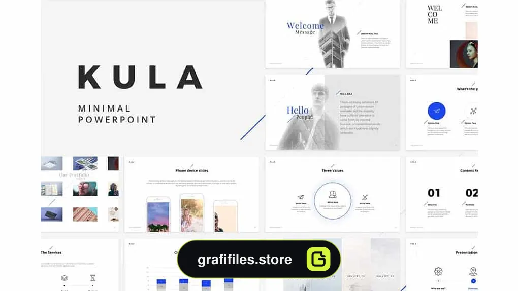 قالب پاورپوینت KULA Powerpoint Template