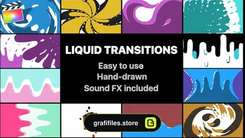 پروژه آماده فاینال کات ترانزیشن سیال Liquid Motion