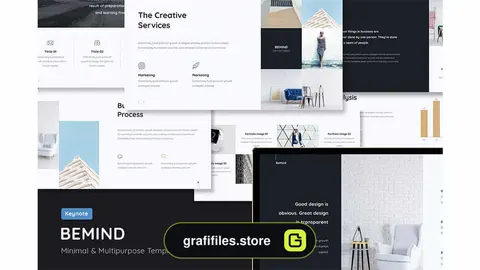 قالب کینوت Minimal & Creative Template