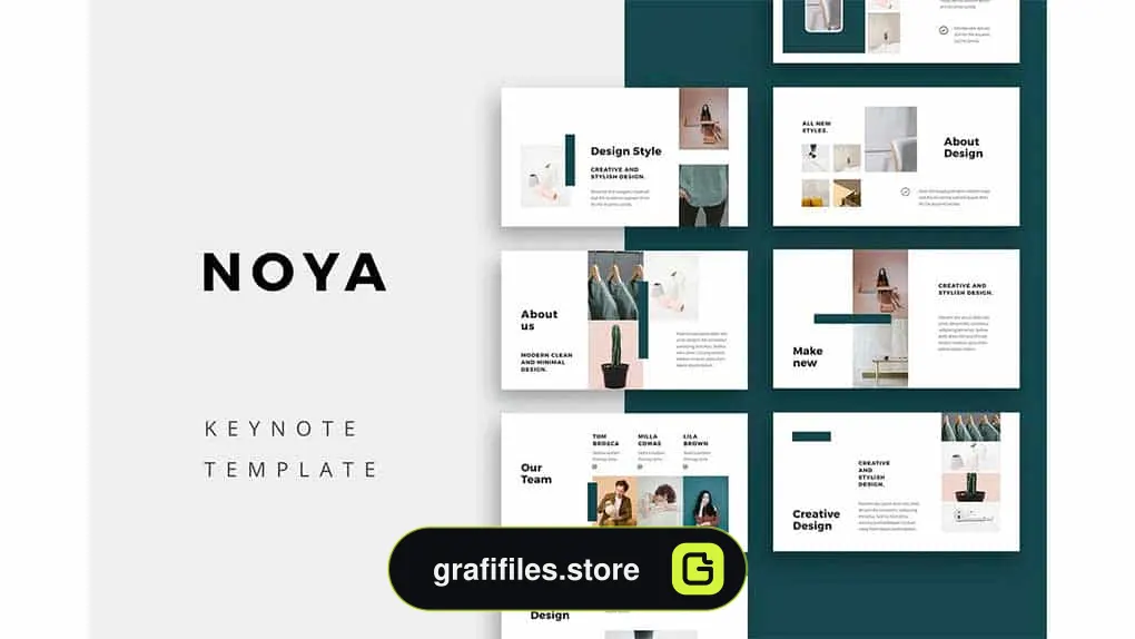 قالب کینوت NOYA – Keynote Template