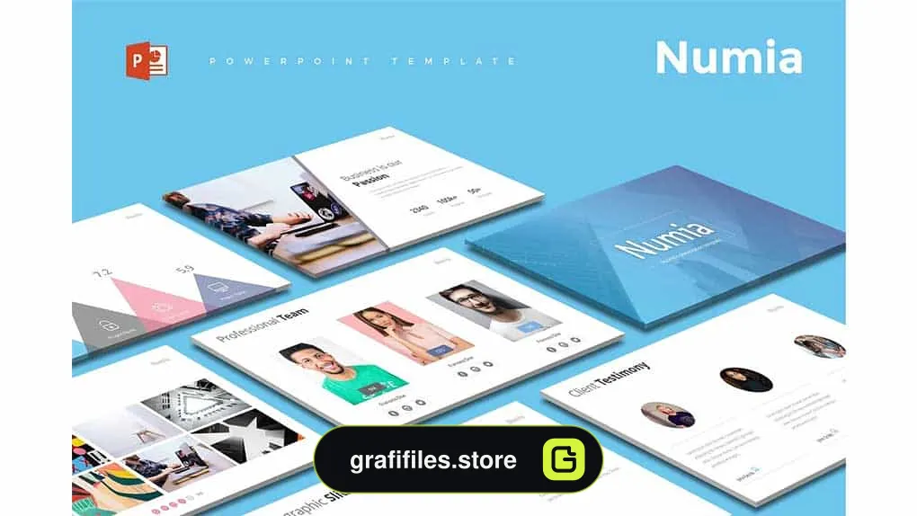 قالب پاورپوینت Numia – Powerpoint Template