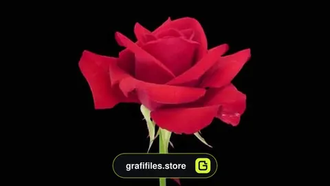 فوتیج شکفتن گل رز