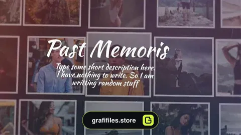 پروژه فاینال کات پرو آلبوم عکس Past Memories