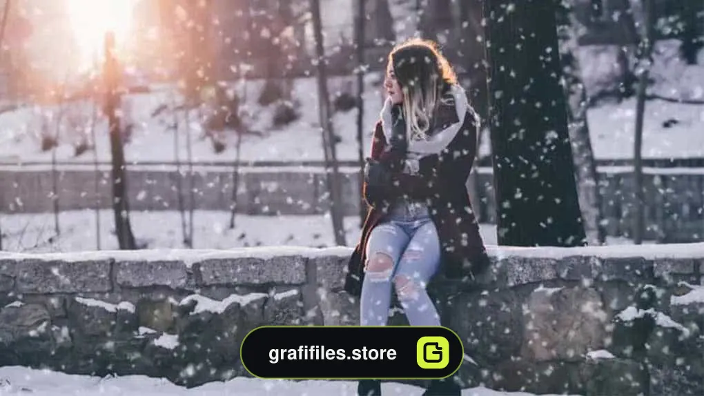 فوتیج بارش برف Realistic Snow