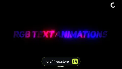 پروژه آماده فاینال کات پرو تایتل RGB Text Animations