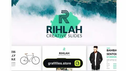 قالب پاورپوینت Rihlah Creative Powerpoint