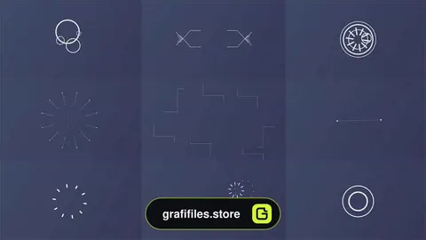 المان موشن گرافیک Shape Elements Pack