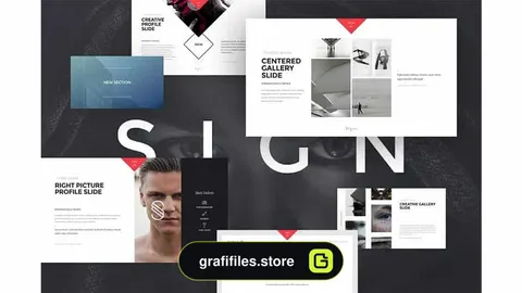قالب Keynote پرزنتیشن SIGN Keynote Presentation Template