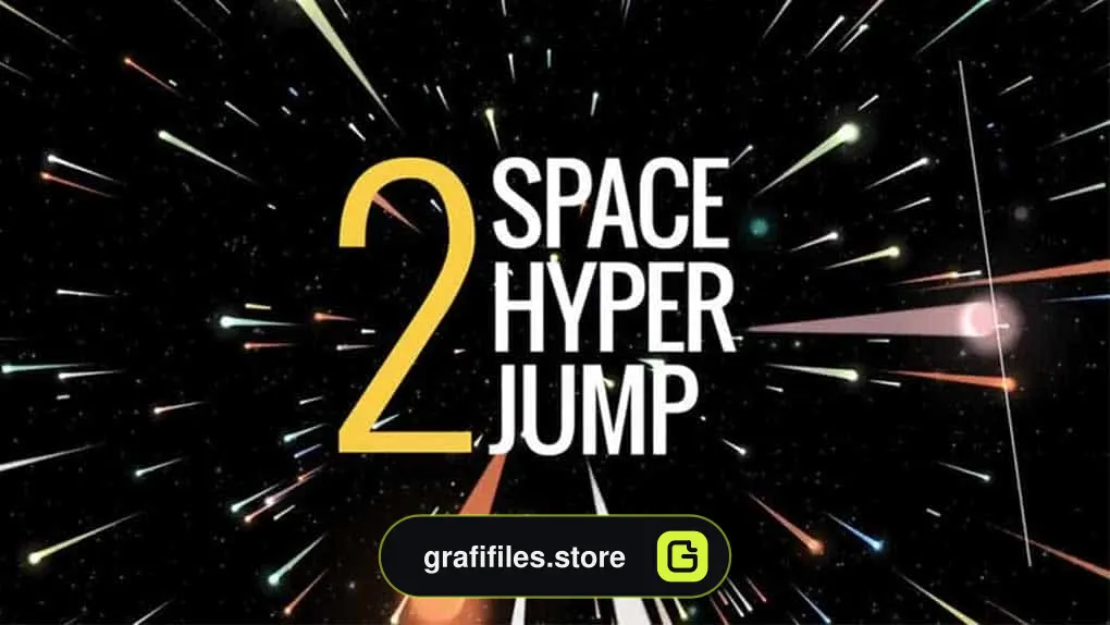 فوتیج موشن گرافیک Space Hyper Jump
