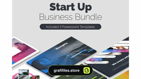قالب پاورپوینت استارت آپ StartUp Bundle