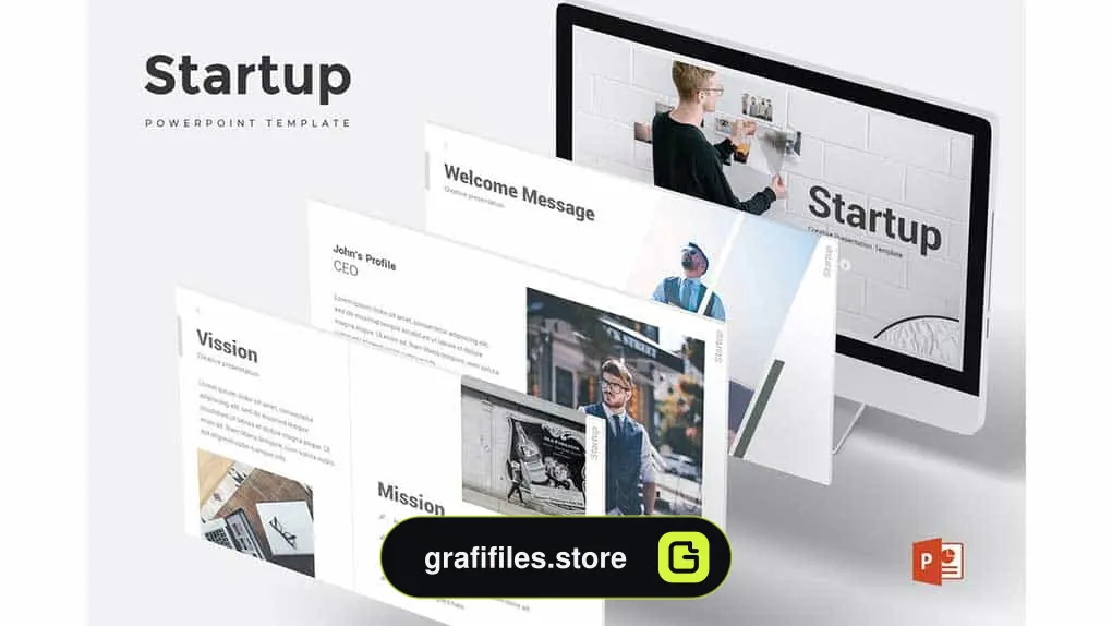 قالب پاورپوینت استارت آپ Startup – Powerpoint Template
