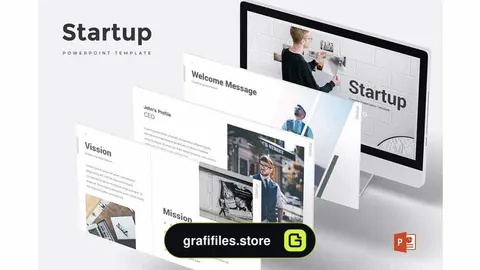 قالب پاورپوینت استارت آپ Startup – Powerpoint Template