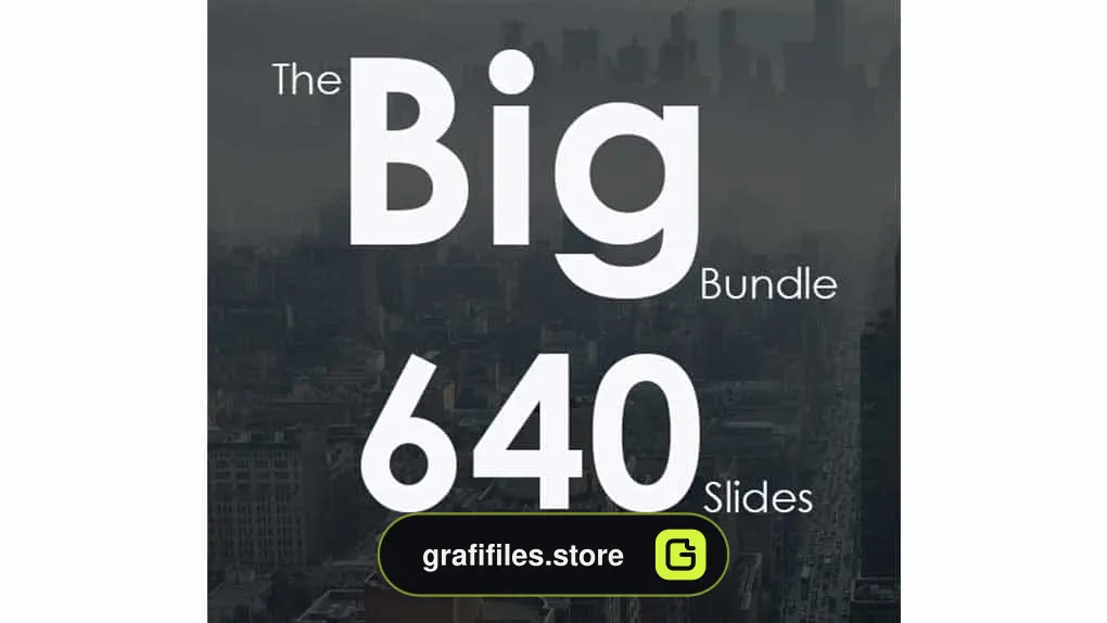 قالب پاورپوینت The Big - Powerpoint Presentations Bundle