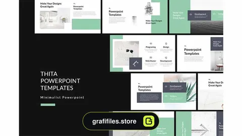 قالب پاورپوینت Thita Lookbook Powerpoint Templates