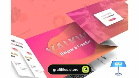 قالب کینوت Valkwe Creative – Keynote Template
