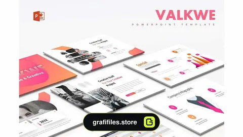قالب پاورپوینت Valkwe Creative - Powerpoint Template