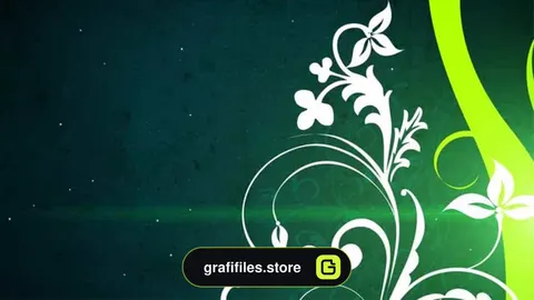 فوتیج رویش گل و بوته