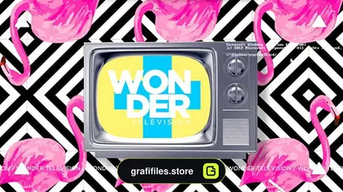پروژه آماده اپل موشن وله تلویزیونی Wonder Television