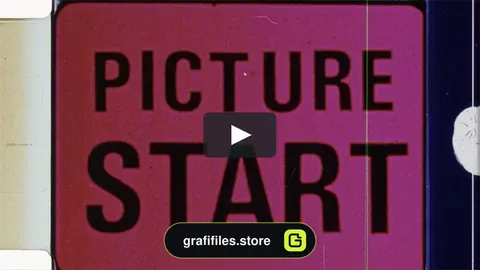 فوتیج شمارش معکوس فیلم 5K Vintage Countdown Leaders