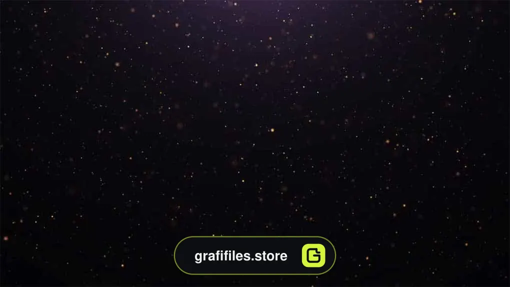 بک گراند موشن گرافیک Blue and Gold Glitter