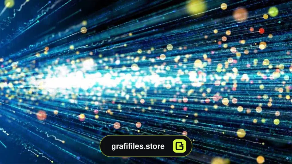 بک گراند موشن گرافیک Cosmic Power Background