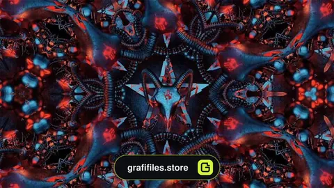 فوتیج موشن گرافیک Devil Sign Mandala