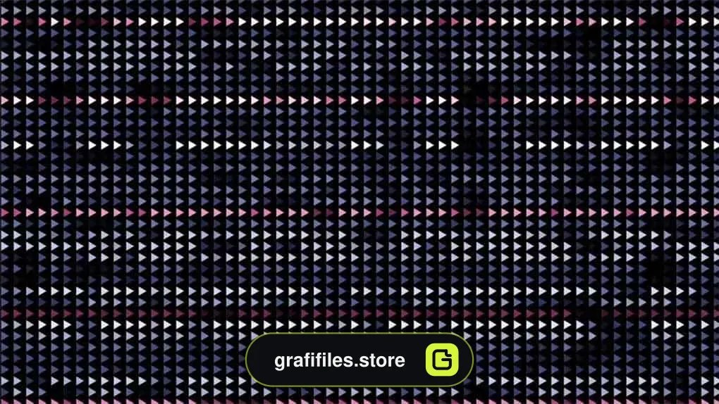 بک گراند موشن گرافیک Glowing Triangle Background