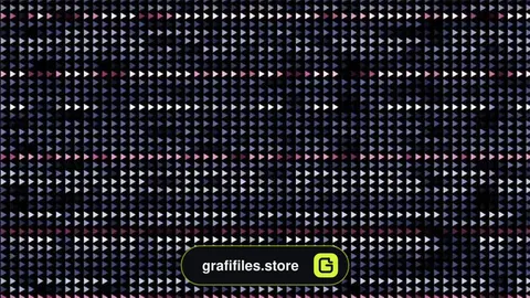 بک گراند موشن گرافیک Glowing Triangle Background