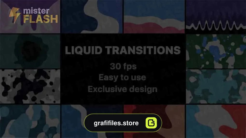ترانزیشن سیال Liquid Motion Transitions