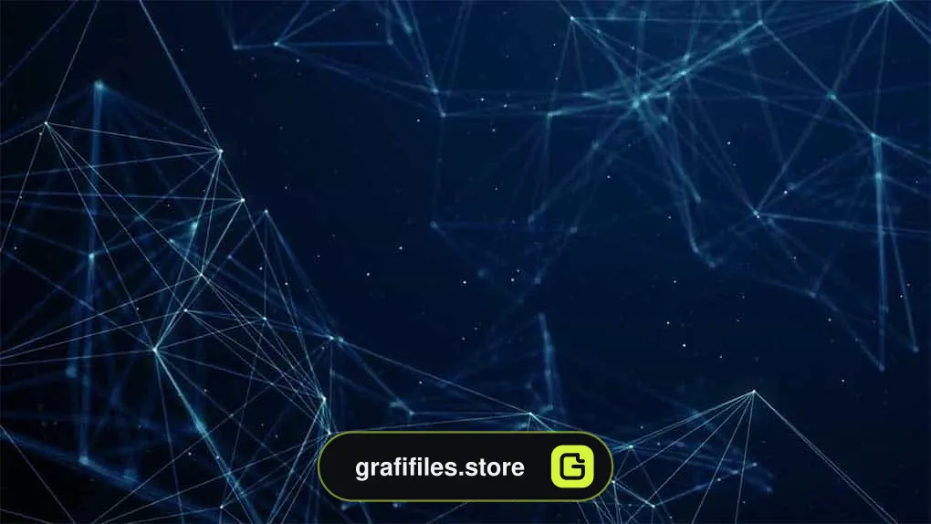 بک گراند موشن گرافیک Plexus Background