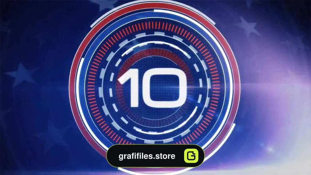 فوتیج شمارش معکوس Sports Countdown