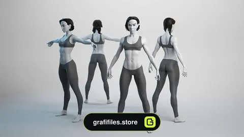 آبجکت کاراکتر زن