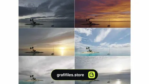 دانلود 20 تصویر HDRI آسمان