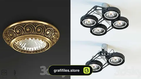 مدل سه بعدی هالوژن