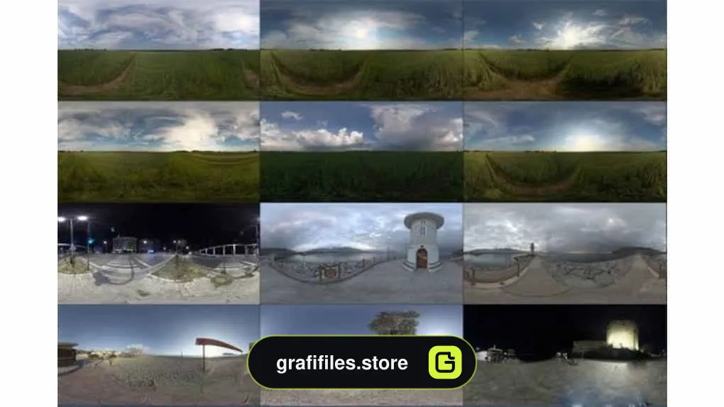 تصاویر تکسچر HDRI آسمان