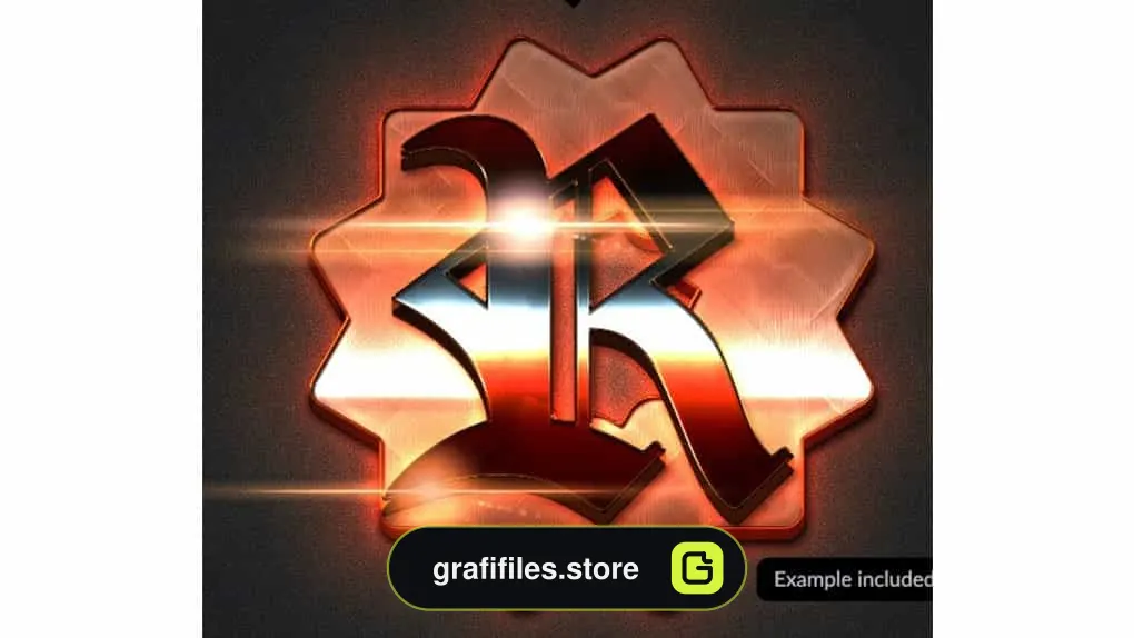 استایل آماده فتوشاپ 3D Styles