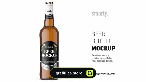 موکاپ بطری نوشیدنی Beer bottle