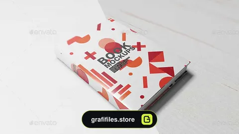موکاپ کتاب Book Mockups