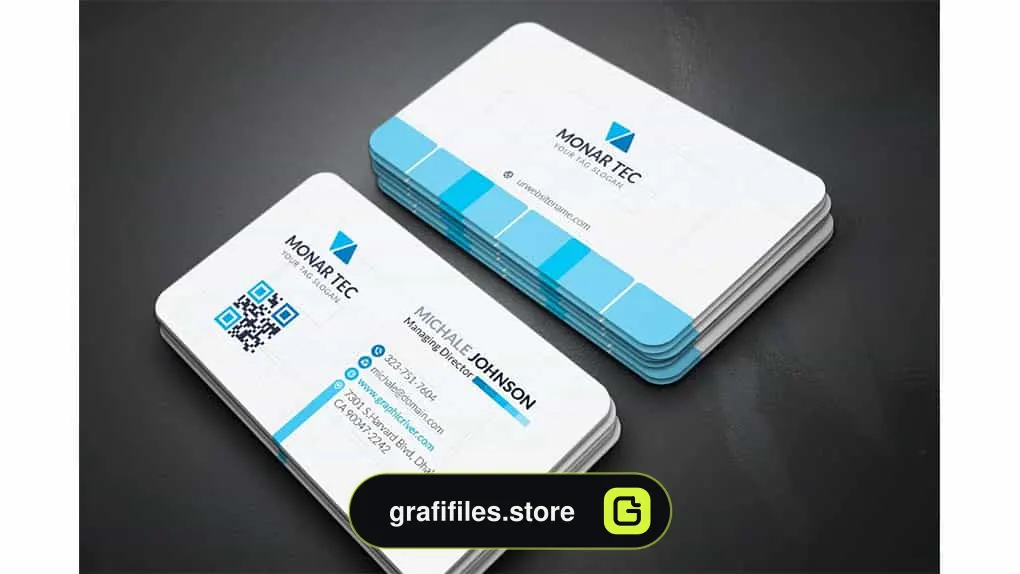 فایل لایه باز کارت ویزیت Business Card 24