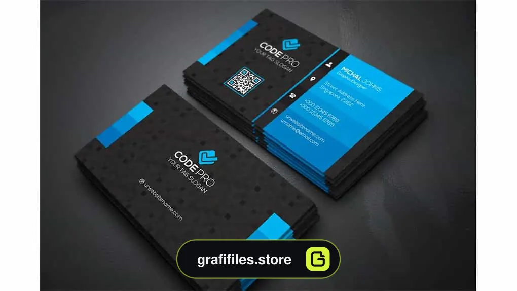فایل لایه باز کارت ویزیت Business Card 25