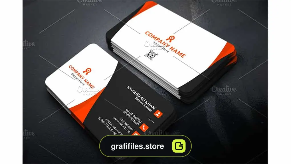 فایل لایه باز کارت ویزیت Business Card 27