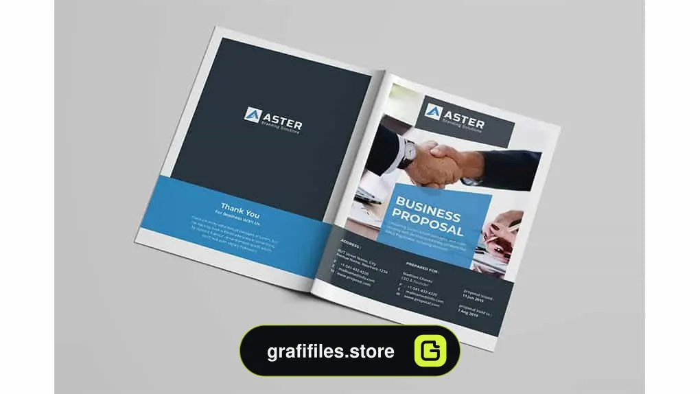 قالب ایندیزاین پروپوزال Business Proposal Template